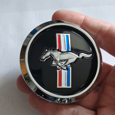 Ковпачки (заглушки) у диски Ford mustang чорні 67,5\56 мм BR33-1A096-BA